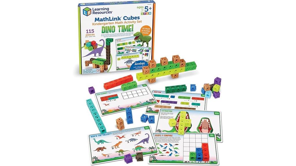 math learning cubes set