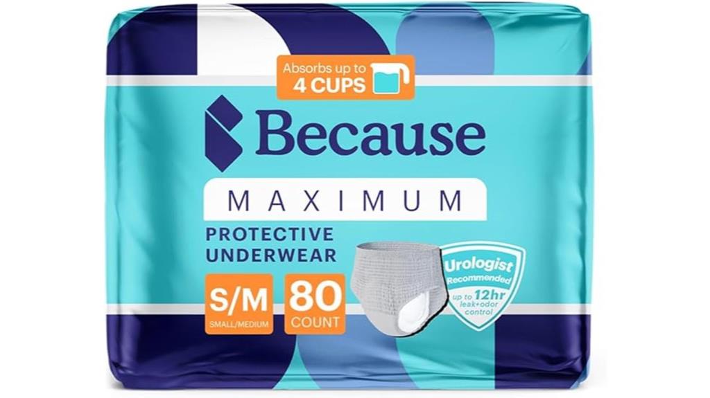 maximum men s incontinence underwear