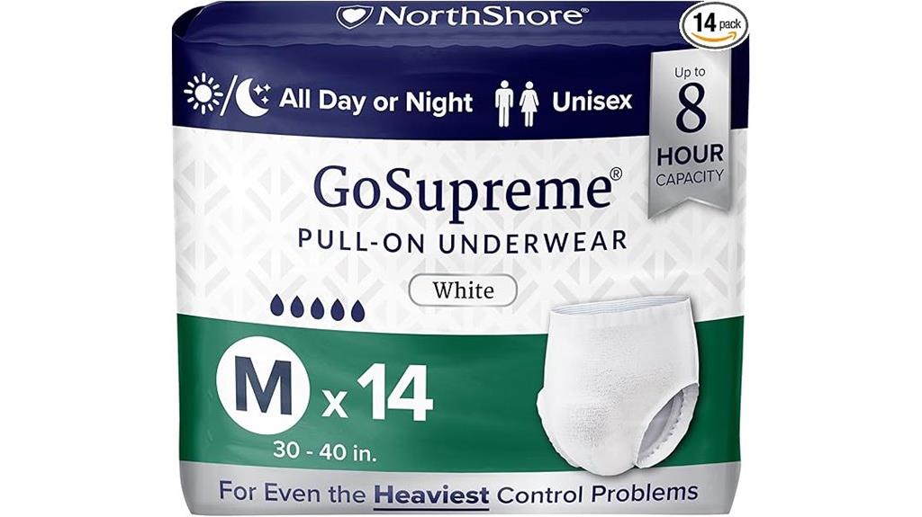 medium overnight incontinence underwear