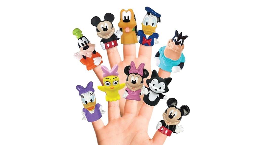 mickey friends finger puppet