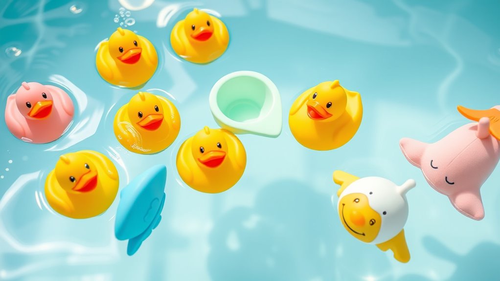 mold free safe bath toys