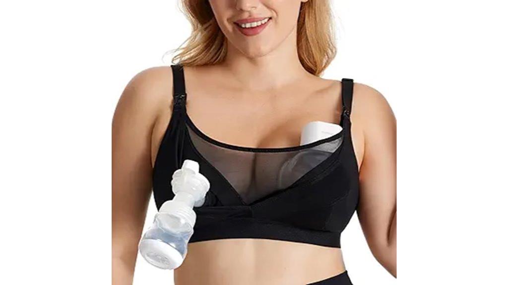 momcozy plus size nursing bra