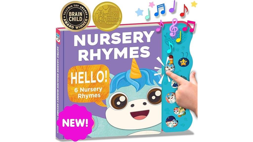 musical nursery rhyme book