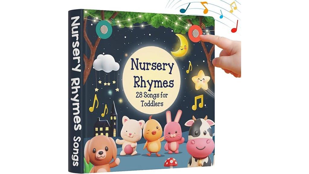 musical nursery rhymes book