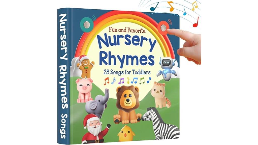 musical nursery rhymes book