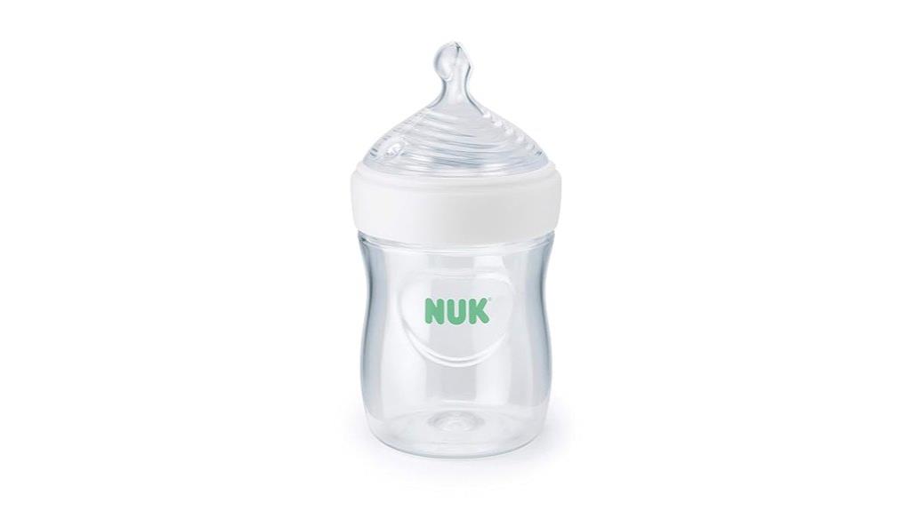 natural baby bottle with safetemp
