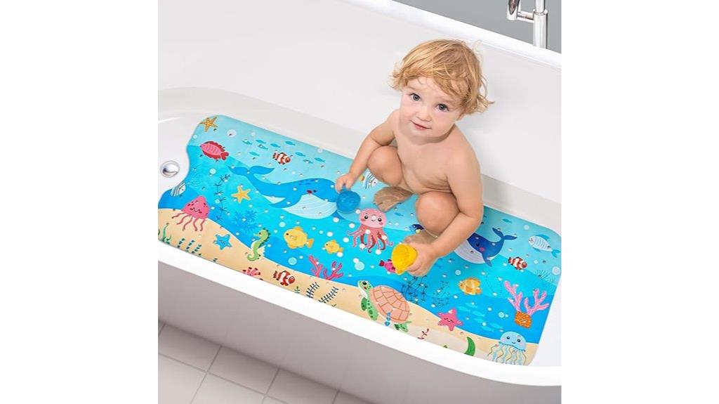 non slip baby bath mat