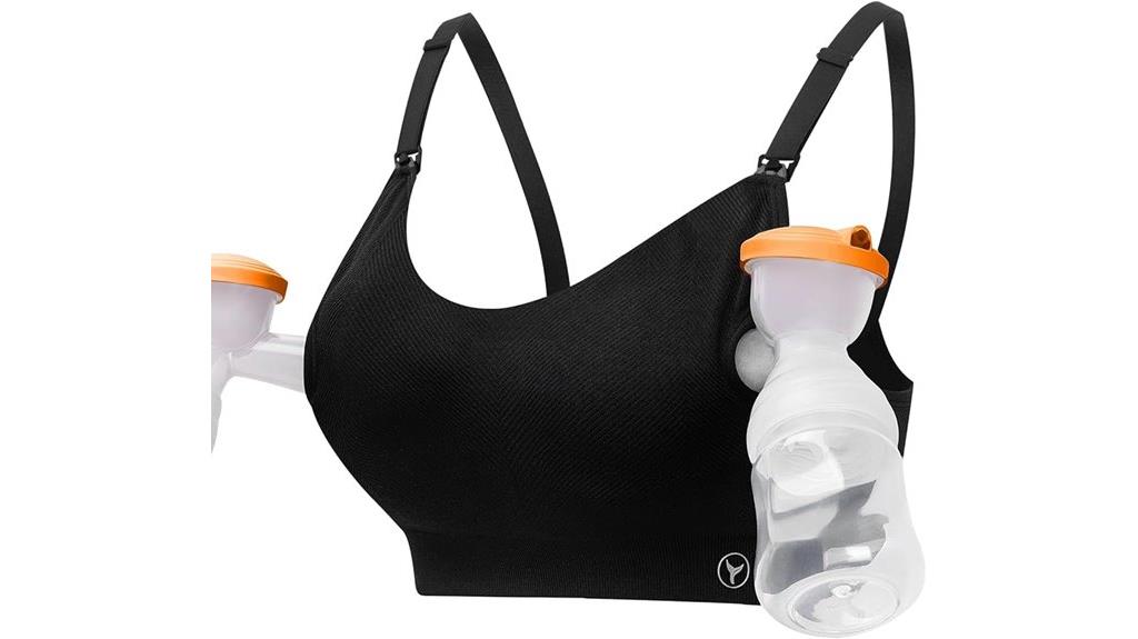 nursing pumping bra