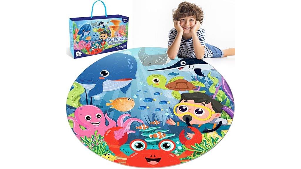 ocean floor puzzle for kids