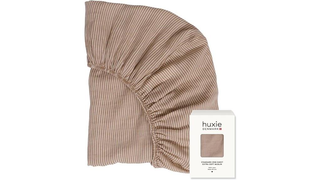 organic cotton crib sheet