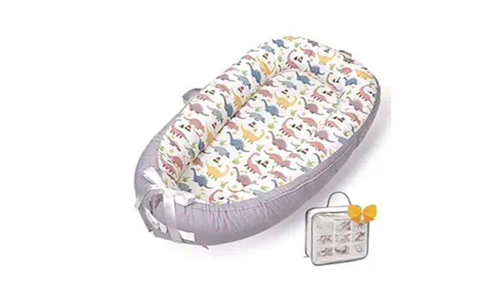 organic cotton newborn lounger