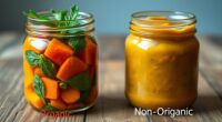 organic vs non organic