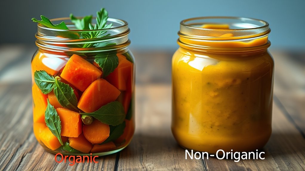 organic vs non organic