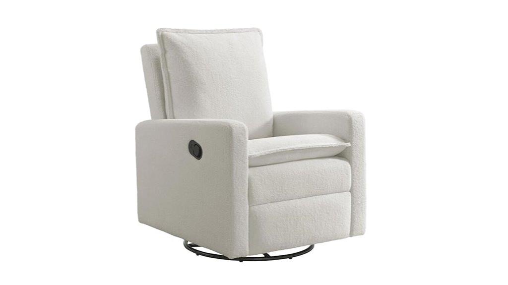 oxford nursery swivel recliner