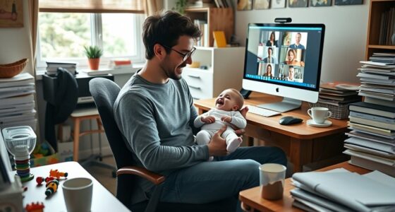 parenting and remote work
