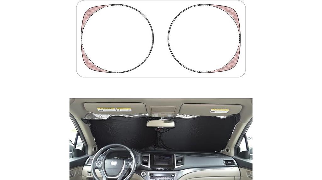 patented sun shade storage