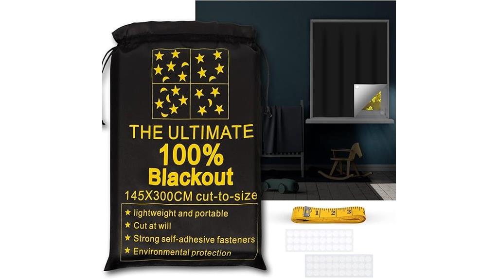 portable 100 blackout shades