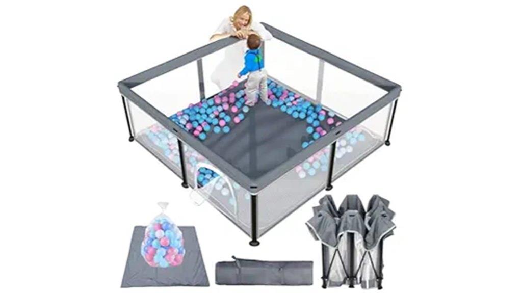 portable baby playpen mat