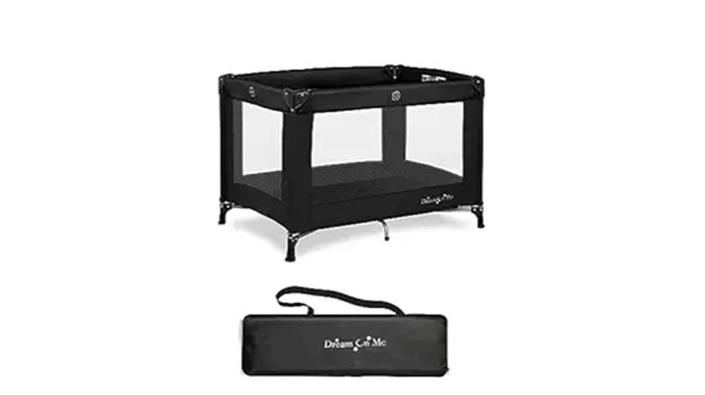 portable black playard
