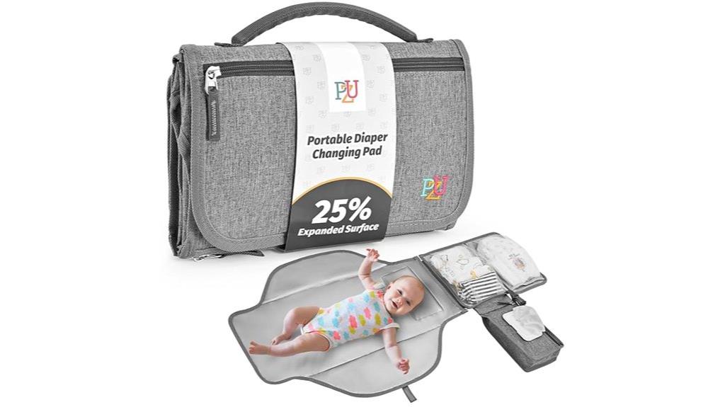 portable diaper changing pad