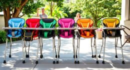 portable fabric high chairs