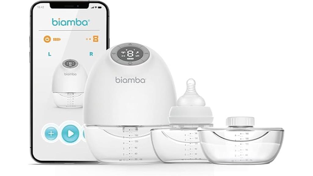 portable hands free breast pump
