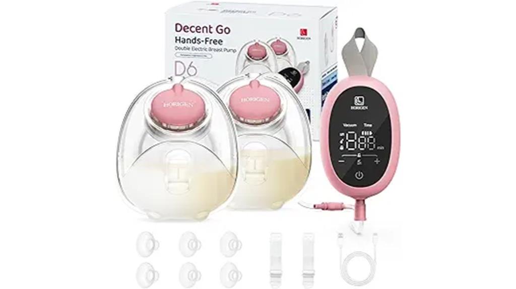 portable hands free electric pump