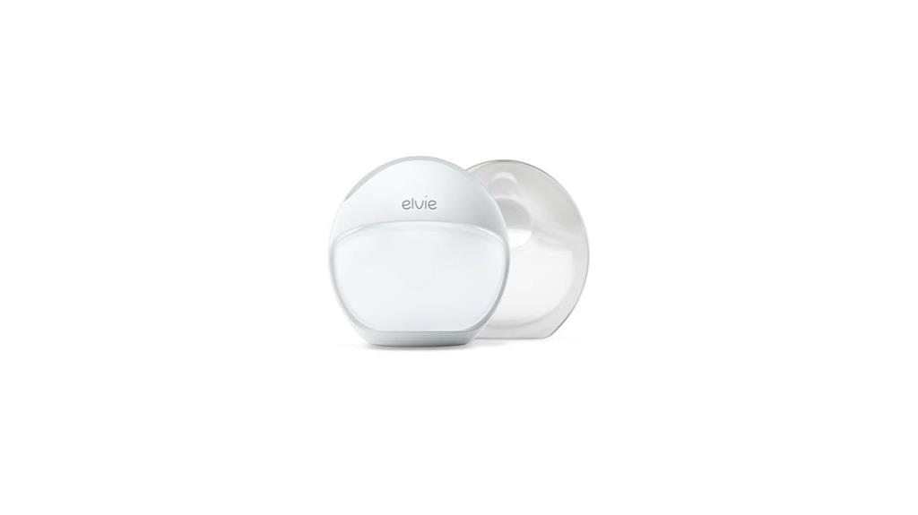 portable manual silicone breast pump