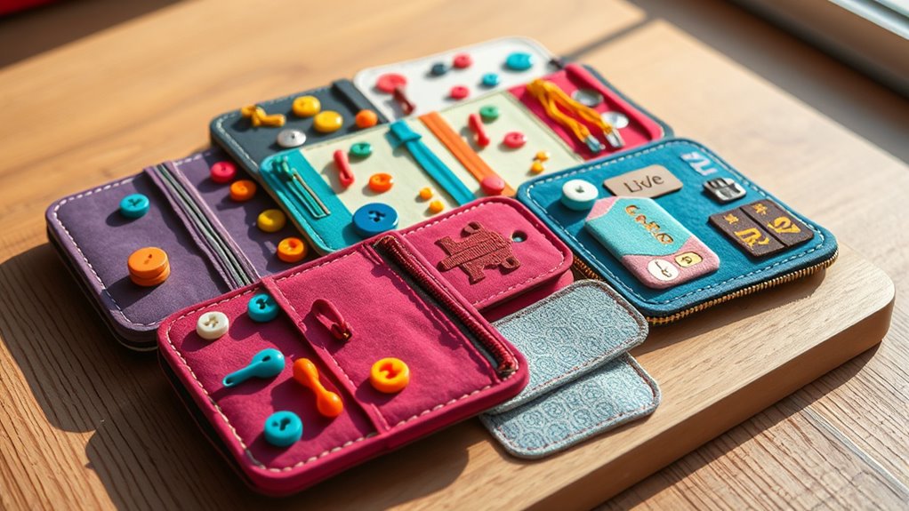 portable small activity boards