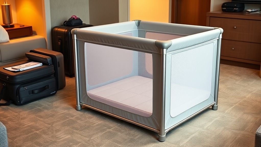 portable travel crib options