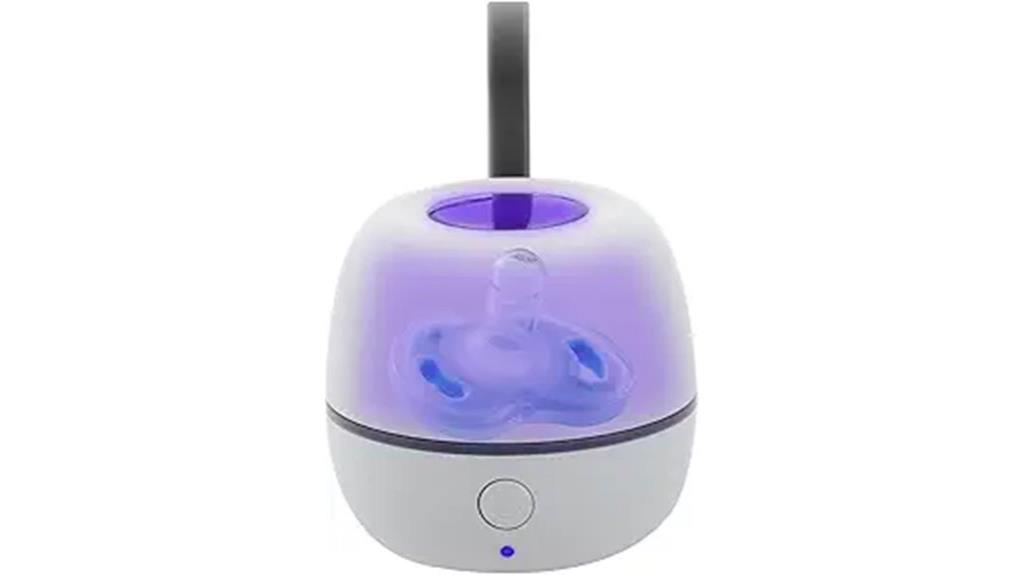 portable uv pacifier sanitizer