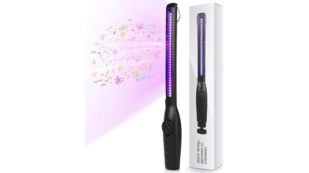 portable uv sanitizing lamp