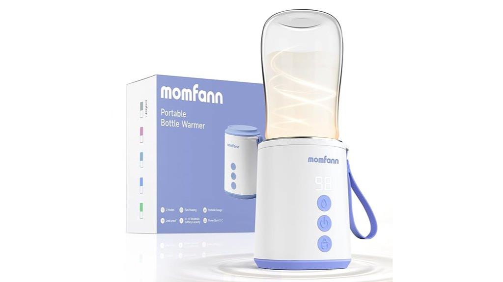 portable warmer with battery