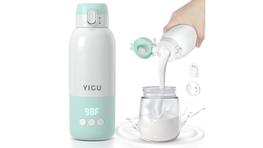 portable warmer with battery