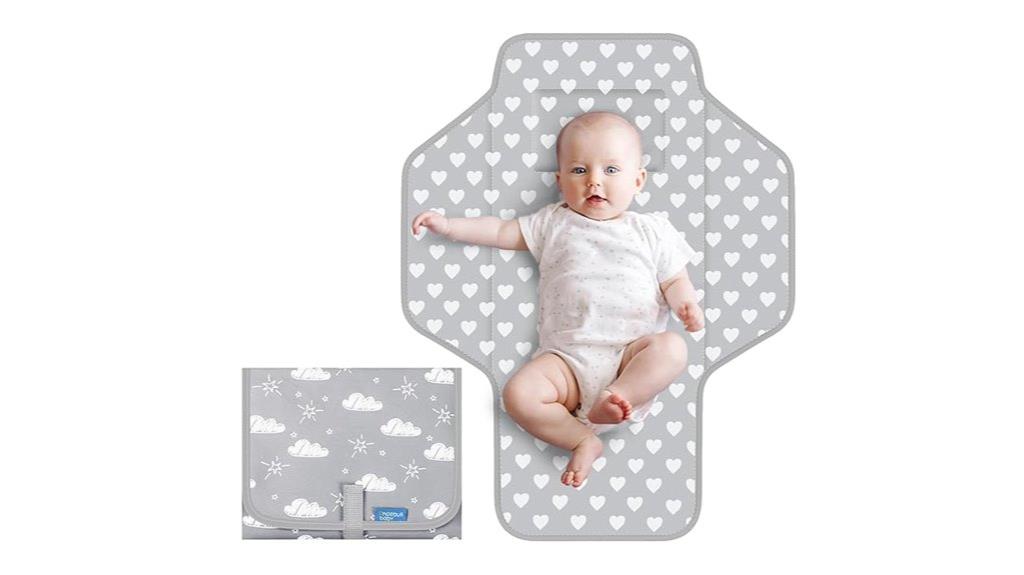 portable waterproof changing pad
