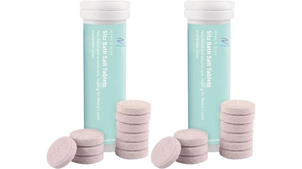 postpartum sitz bath tablets