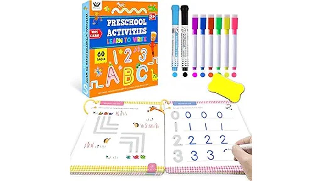 preschool activity workbook for kids