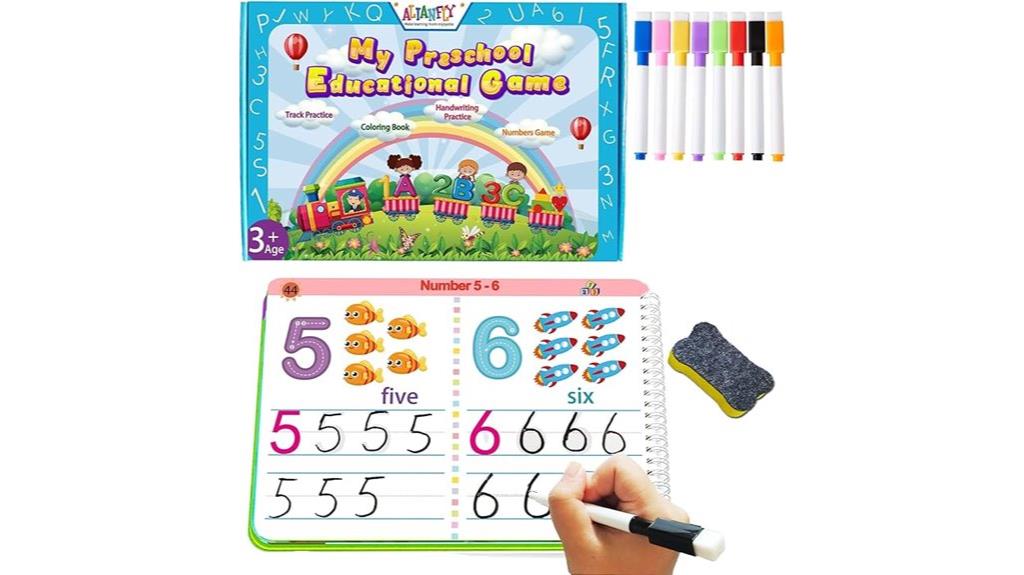 preschool educational workbook activities