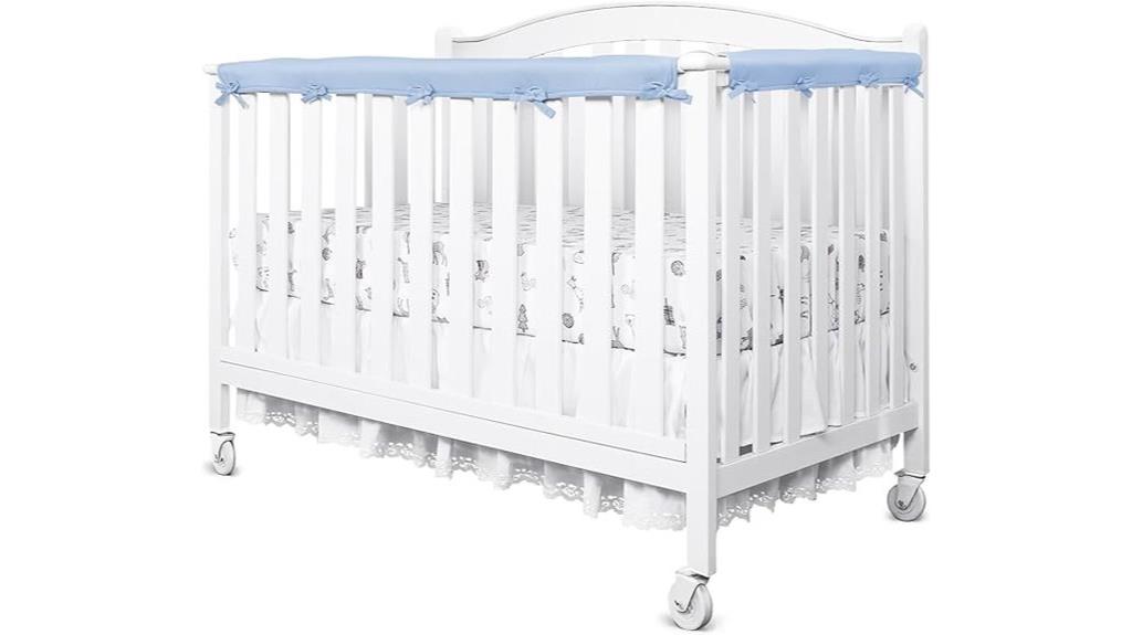 protective crib rail covers