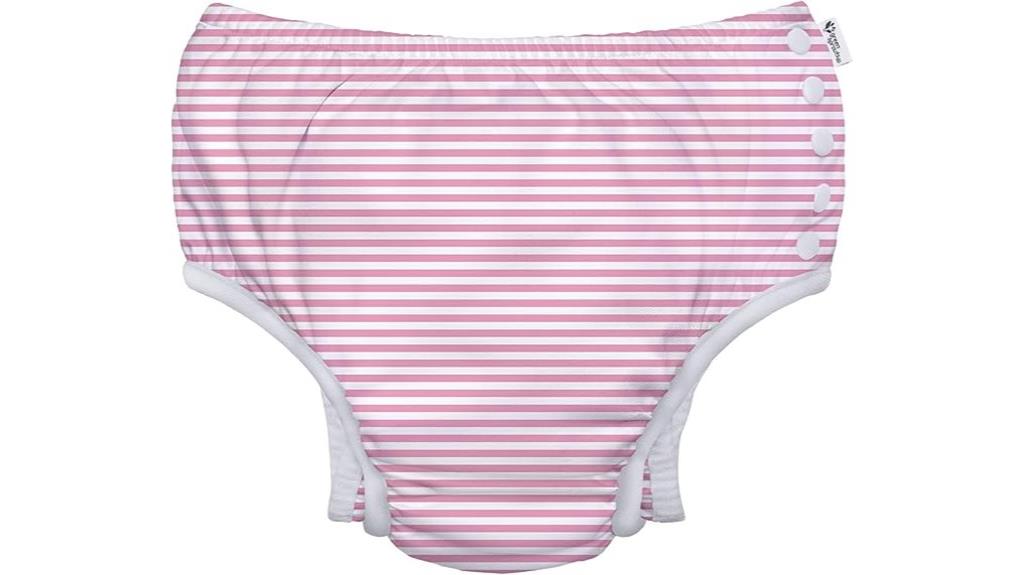 reusable absorbent swim diaper