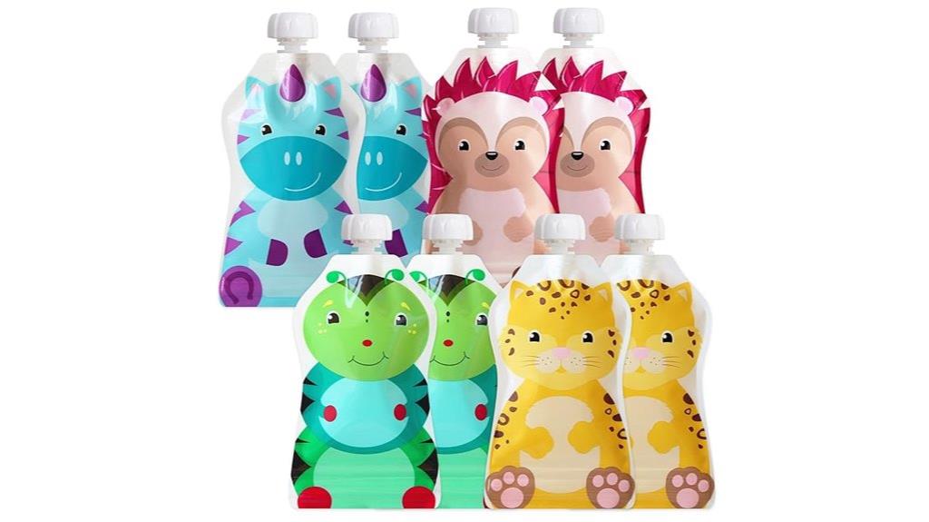 reusable baby food pouches