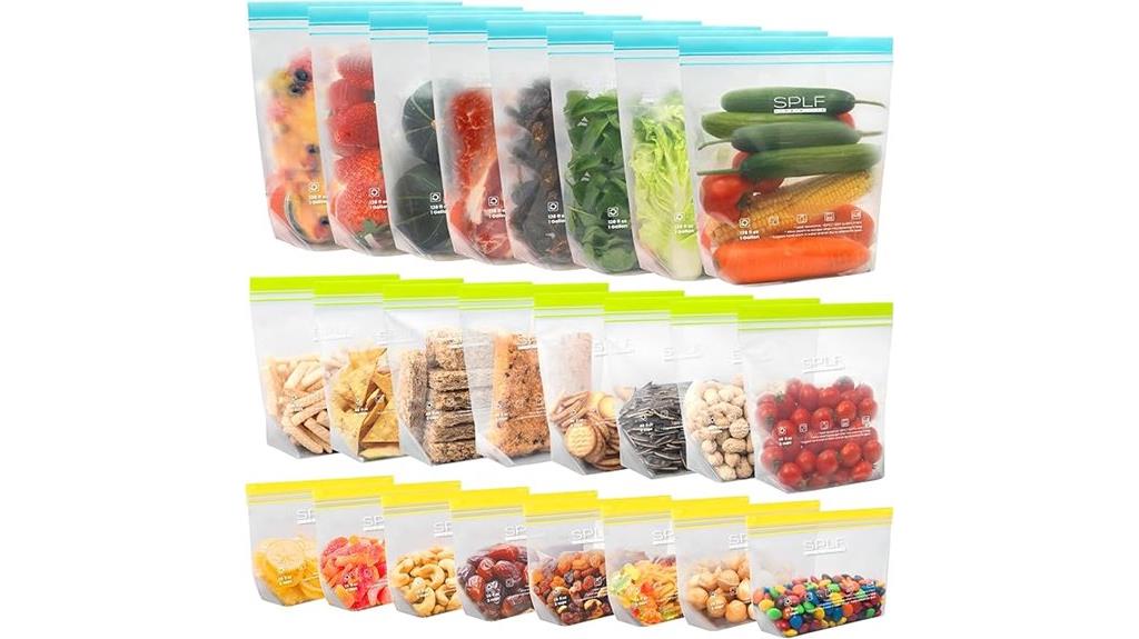 reusable meal prep bags