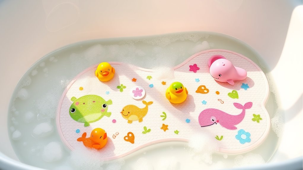 safe baby bath mats