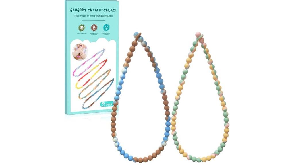 safe baby teething necklace