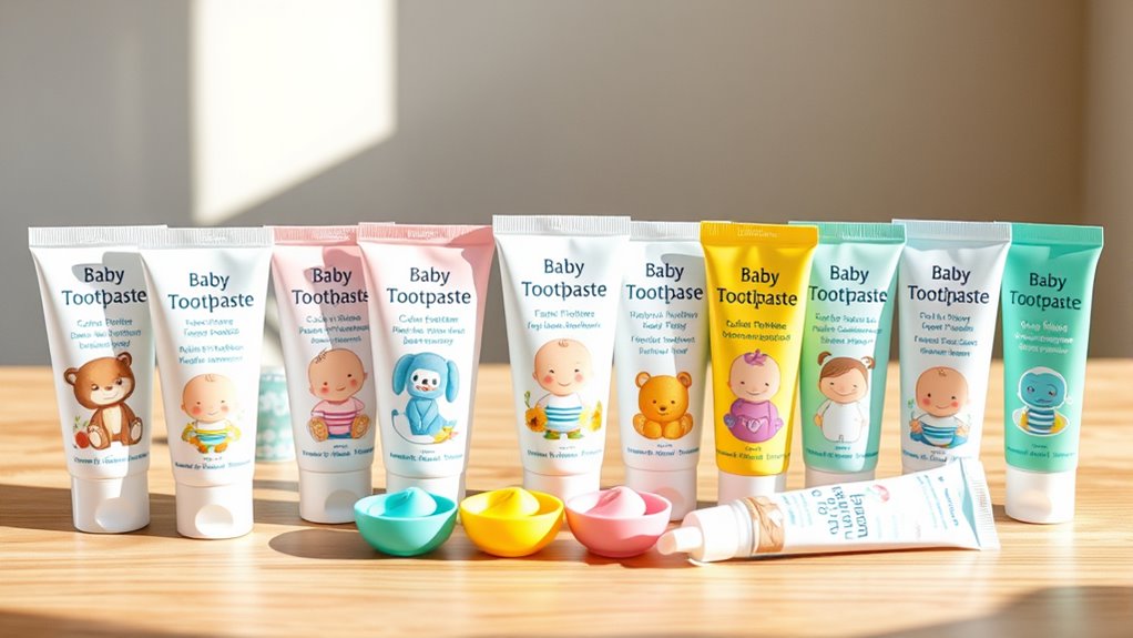 safe fluoride free baby toothpastes