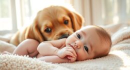 safe pet baby interaction