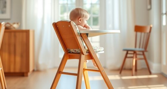 safe proper high chair setup
