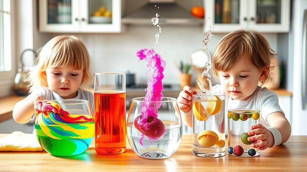 safe toddler kitchen experiments
