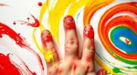 safe vibrant non toxic paints
