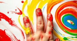 safe vibrant non toxic paints